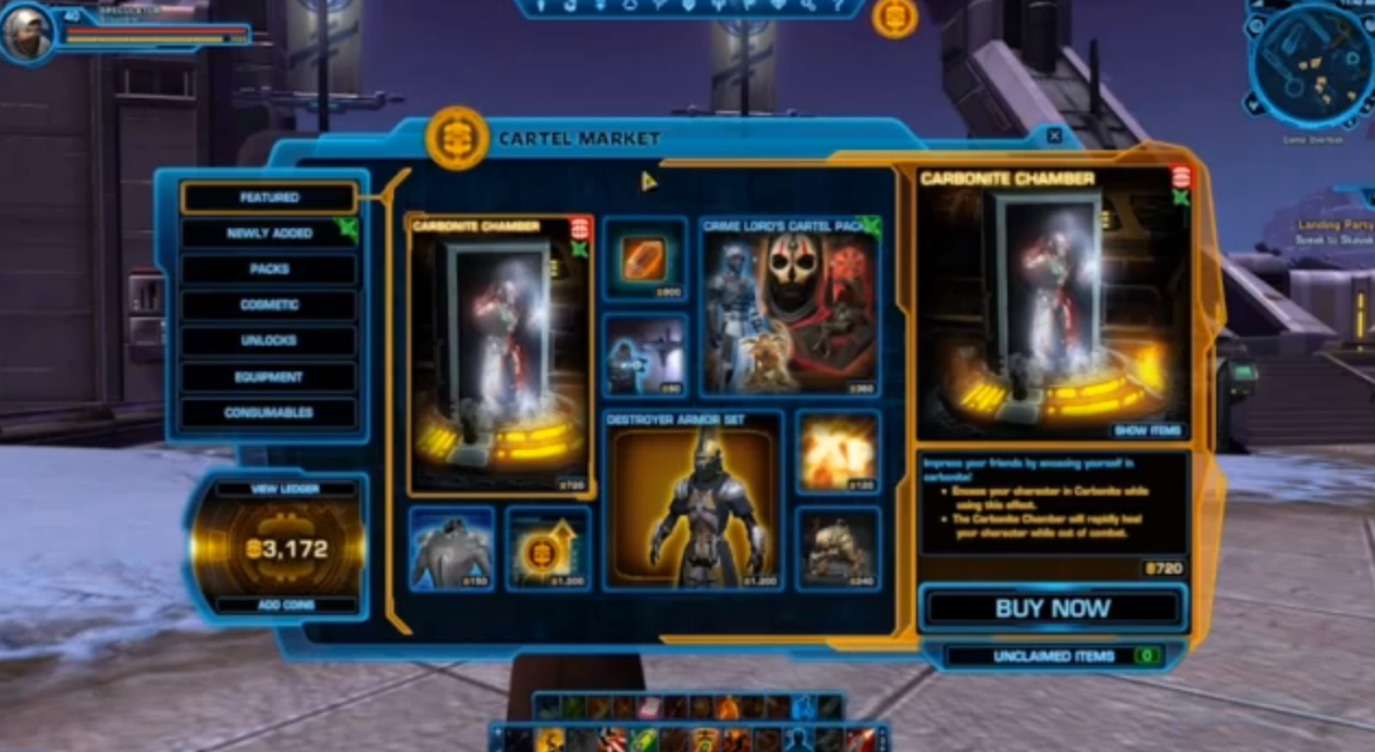 Cartel market certificate swtor как использовать